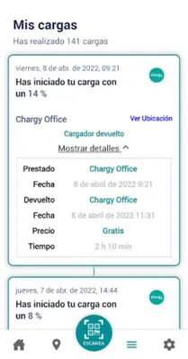 Chargy android App screenshot 1